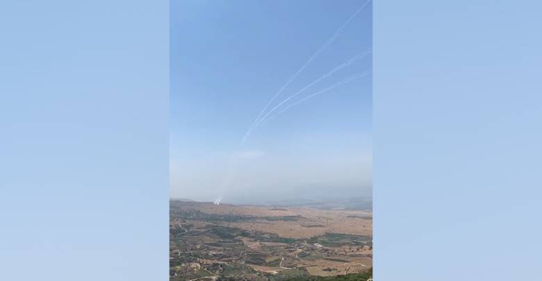 Ливан выпустил по территории Израиля более десяти ракет
