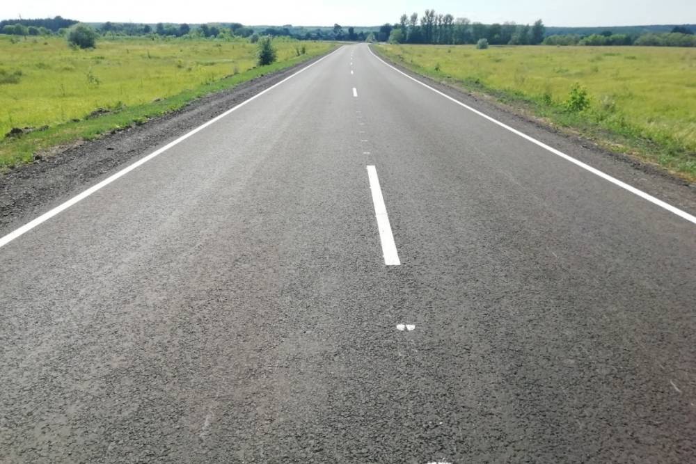 В Белгородской области отремонтировали 15 км дороги