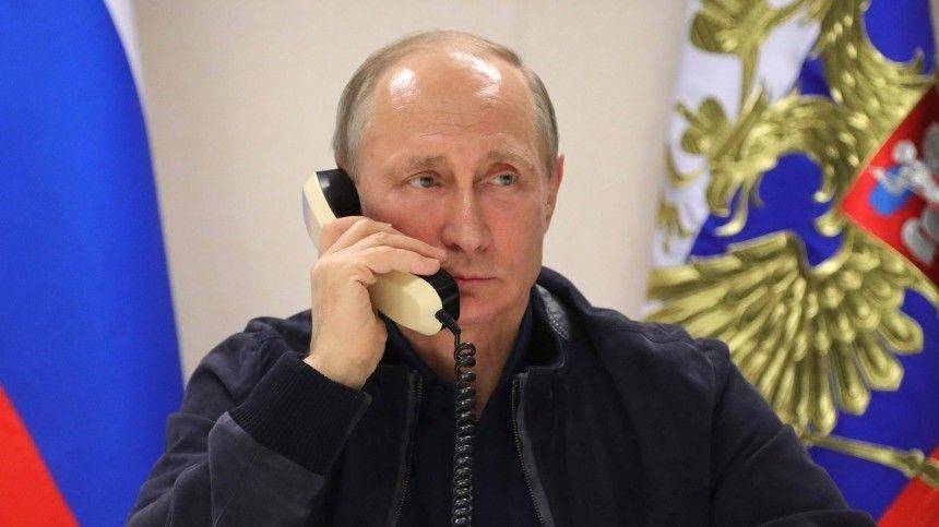 Путин провел телефонный разговор с президентом Эквадора