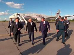Путин прибыл в Челябинскую область для личного облета пострадавших от природных пожаров