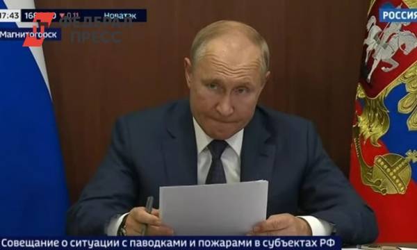 Путин из Магнитогорска: «Спорные вопросы при ЧС должны решаться в пользу людей»