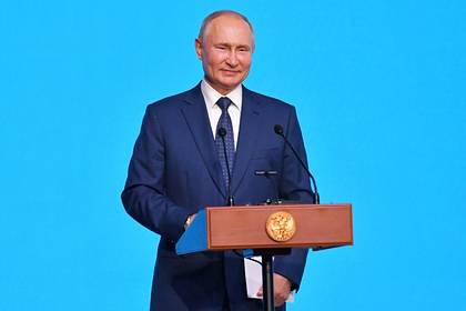 Путин оценил влияние инфляции США на мировую экономику