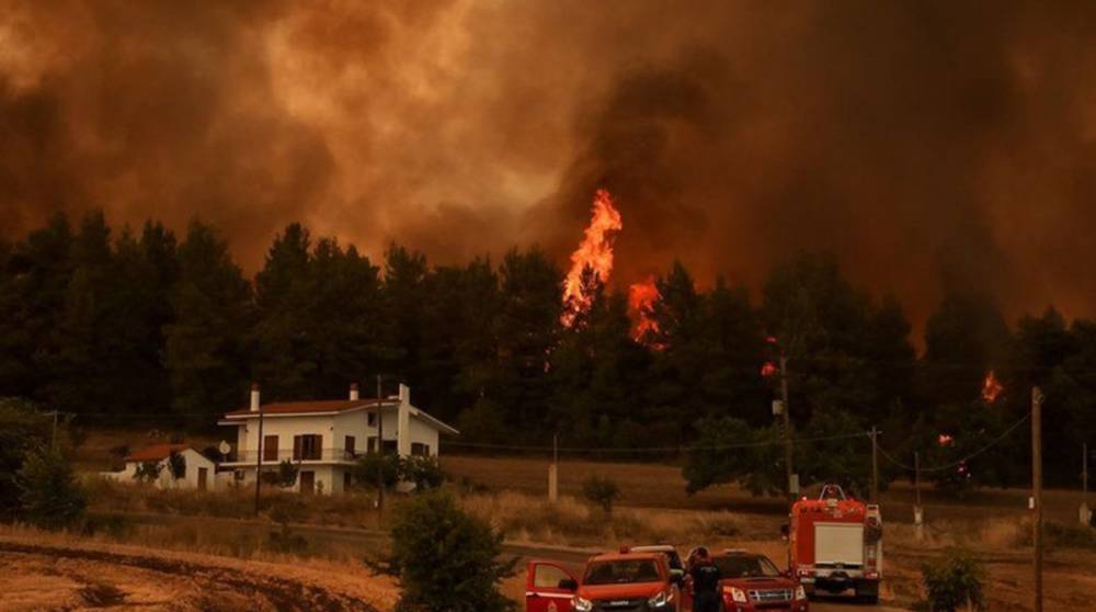 В Греции появились первые жертвы лесных пожаров