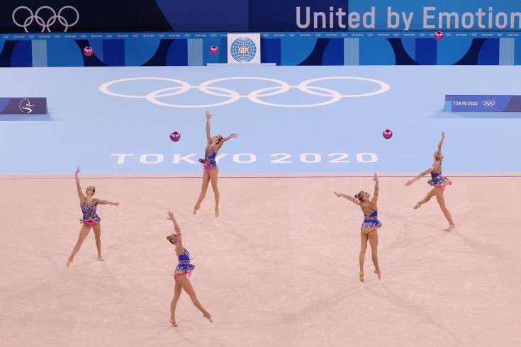 Российские спортсменки прошли в финал многоборья по художественной гимнастике на Олимпиаде