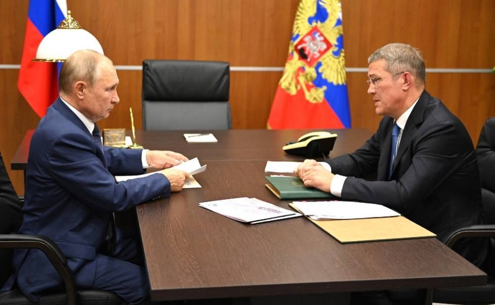 Радий Хабиров и Владимир Путин обсудили проблему обманутых дольщиков в Башкирии