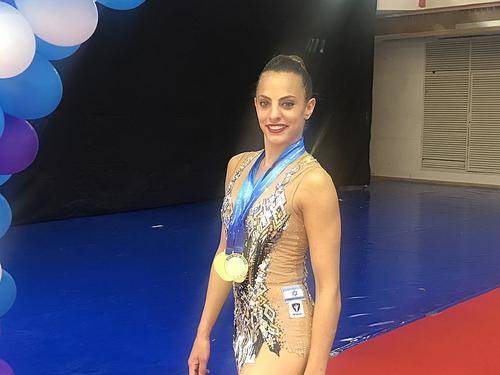 Израильтянка Лина Ашрам впервые стала олимпийской чемпионкой по художественной гимнастике