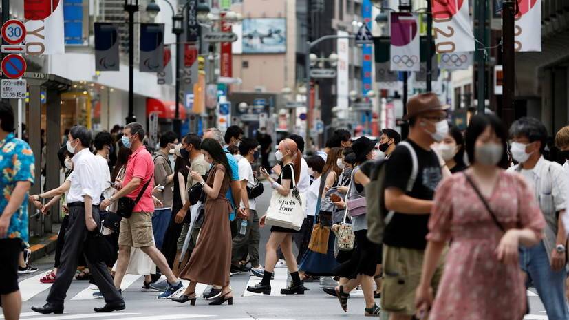 В Японии за сутки выявили 15 753 случая коронавируса