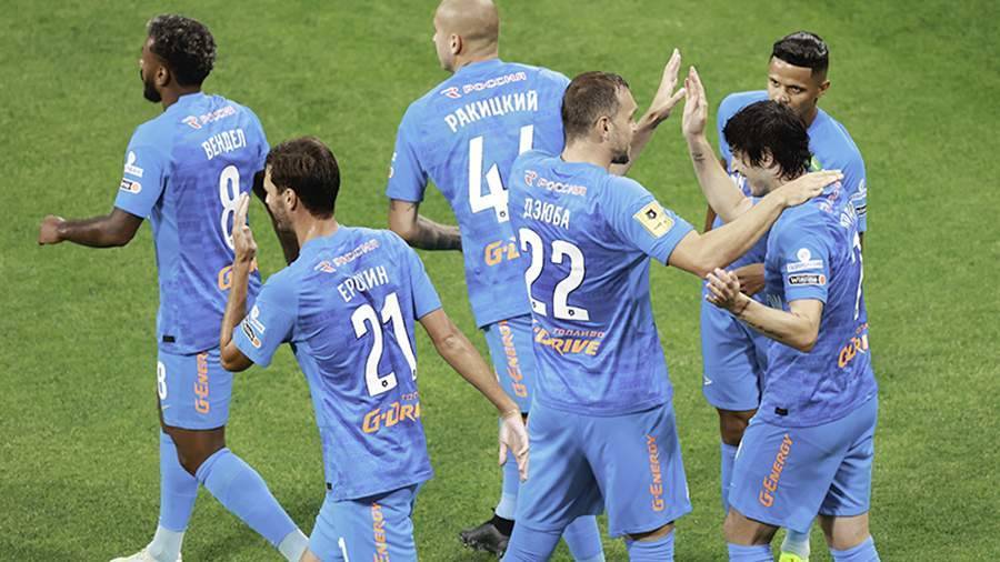 «Зенит» обыграл «Краснодар» в третьем туре чемпионата России по футболу