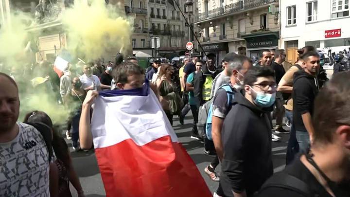 Новости на "России 24". Протесты во Франции получились общенациональными