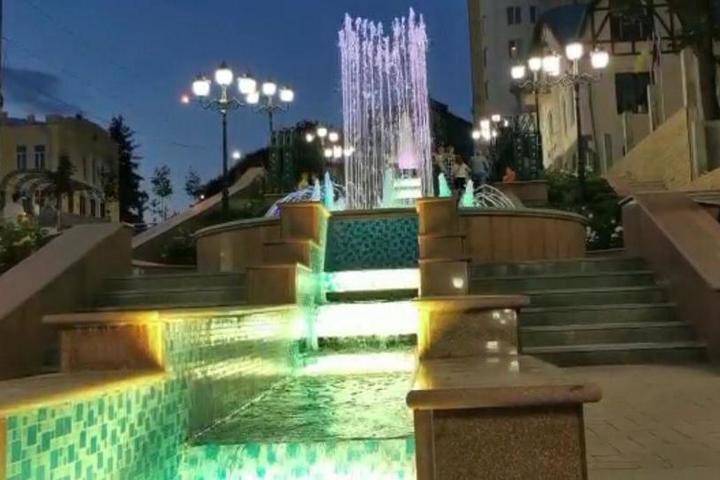 В Кисловодске открыли новый цветомузыкальный фонтан