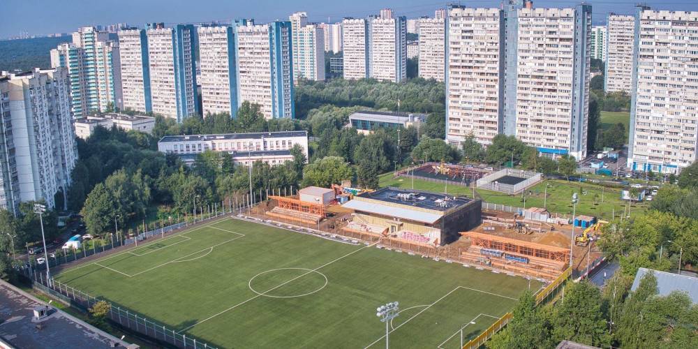 Собянин: в Москве появятся еще 11 профессиональных футбольных полей