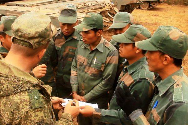 В Россию прибыли военнослужащие из Лаоса для участия в совместных учениях