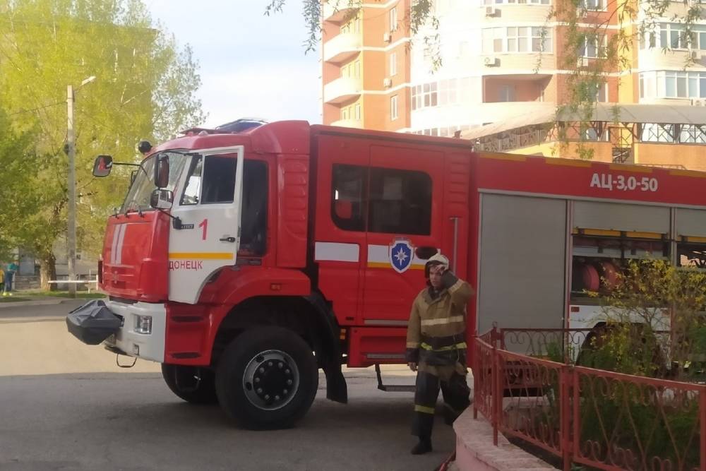 Донецк горел 8 раз за минувшие сутки