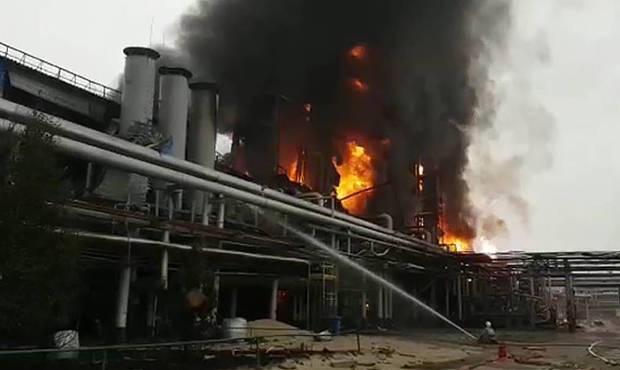 Пожар на заводе «Газпрома» может привести к дефициту сжиженного углеводородного газа