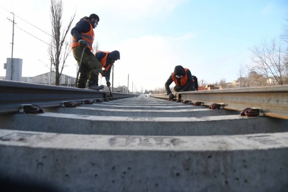 В Волгограде из-за ремонта закроют трамвайный переезд на несколько дней