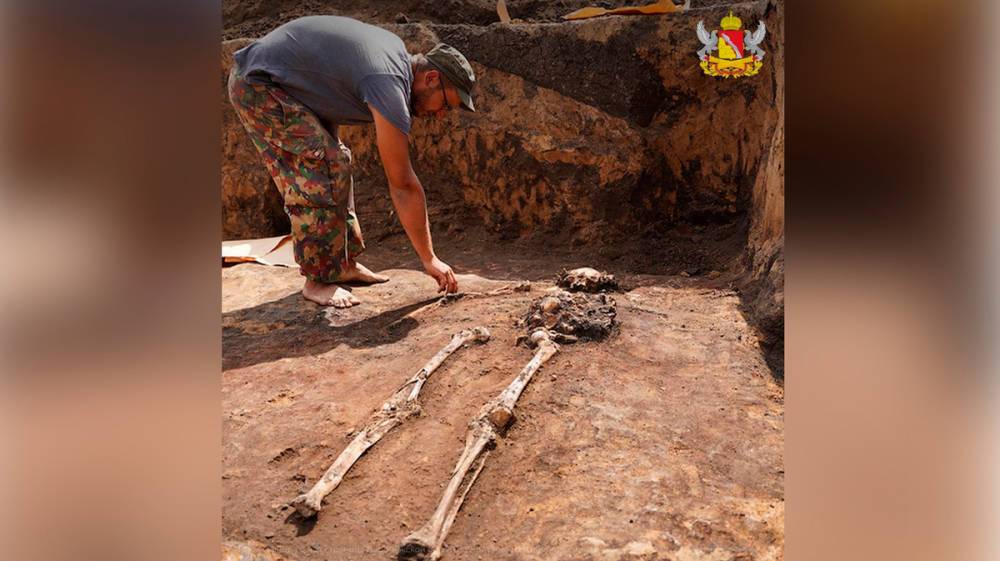 Захоронение скифского воина нашли в Воронежской области археологи РАН