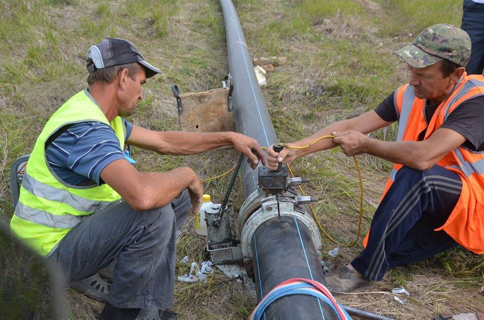 В Кротовку проложили новый водовод