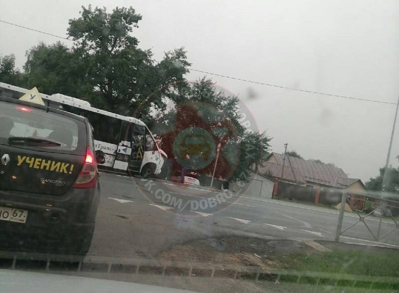 В Смоленской области произошло жесткое ДТП с легковушкой и рейсовым автобусом