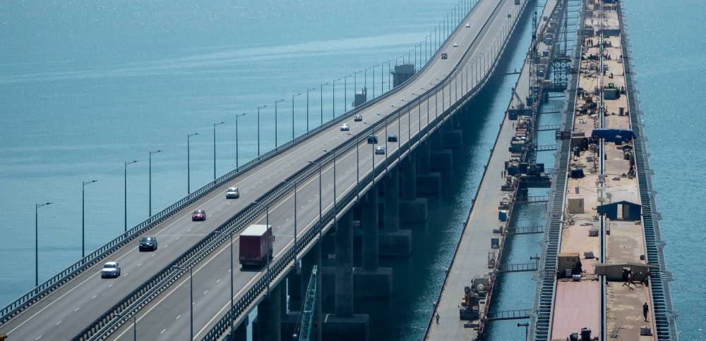 Более 2 млн автомобилей проехало по Крымскому мосту за лето 2021 года