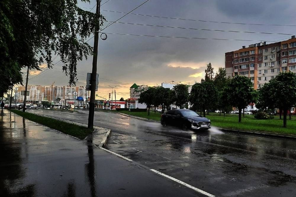 В Тамбовской области ожидаются дожди, грозы, град и сильный ветер