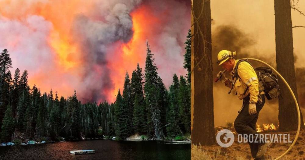 Лесные пожары в Калифорнии – огонь окутал Саут-Лейк-Тахо – последние новости и видео