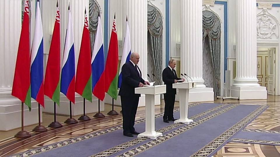 Главной темой переговоров Владимира Путина и Александра Лукашенко стало формирование программ Союзного государства