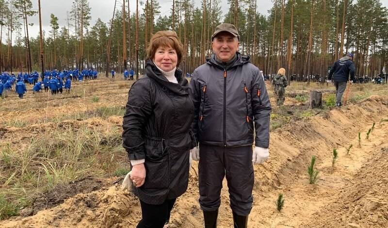 Александр Моор принял участие в акции «Сохраним лес»