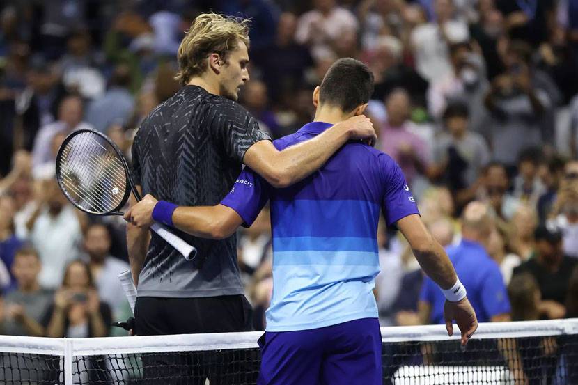 Зверев прокомментировал поражение от Джоковича в полуфинале US Open