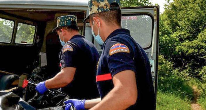 При поисковых работах обнаружены останки еще одного погибшего в Карабахе