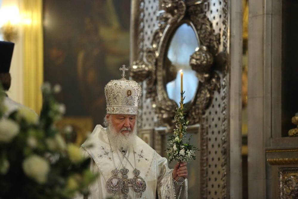 Патриарх Кирилл прибыл в Петербург для проведения литургии в честь 800-летия Александра Невского