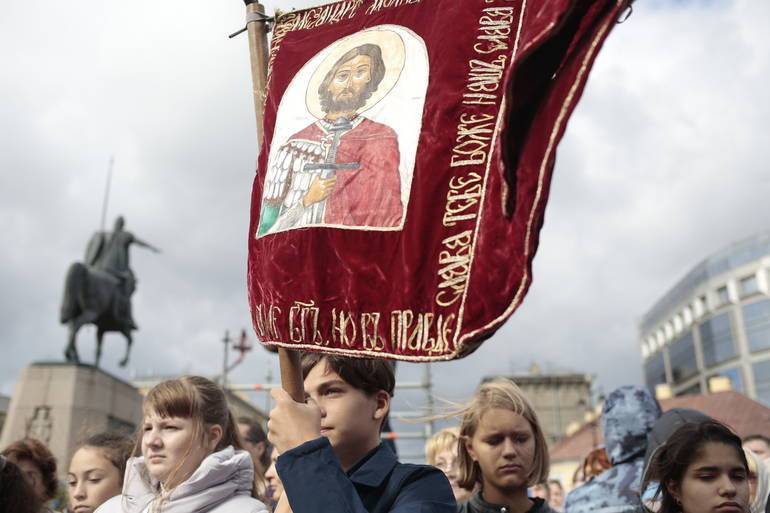 В Петербурге проходит празднование 800-летия Александра Невского