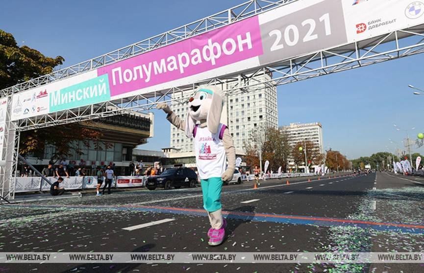 Владислав Терешонок победил на Минском полумарафоне на дистанции 5,5 км