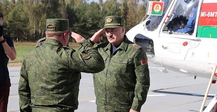 Александр Лукашенко принял участие в белорусско-российском стратегическом учении "Запад-2021"