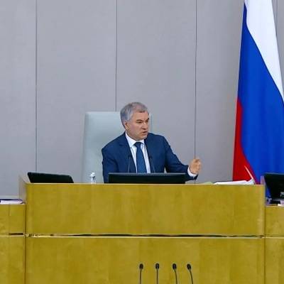 Володин заявил, что ЕС стоит обратить внимание на заявление президента Украины