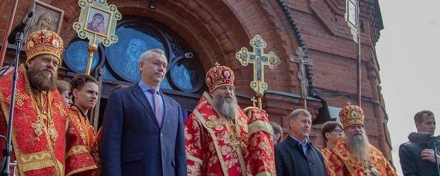 В Новосибирске 800-летие Александра Невского отметили крестным ходом