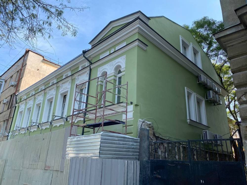 В Одессе заканчивают ремонт дома, в котором жил изобретатель киноаппарата