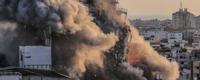 Израиль нанёс ракетный удар по объектам ХАМАС в секторе Газа