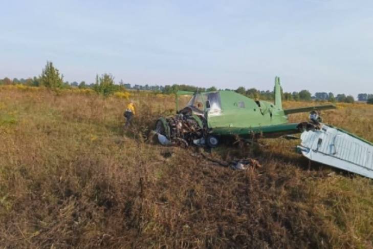 В Житомирской области разбился самолет