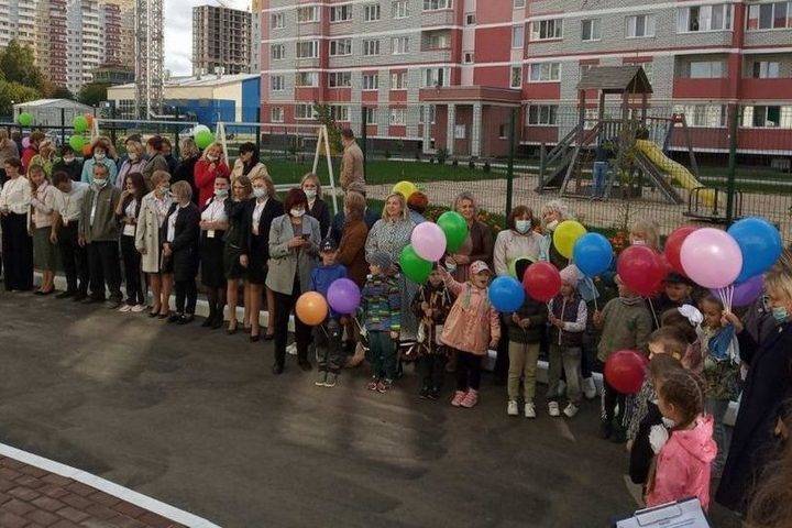 На улице Строкина в Брянске открылся новый десткий сад