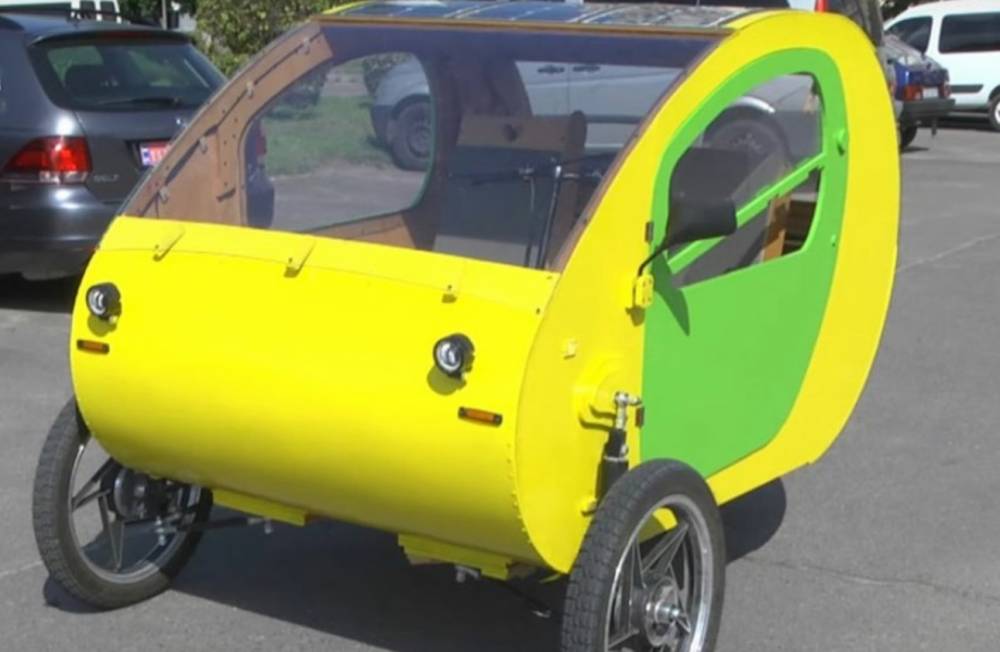 Украинский электромобиль удивил дизайном, фото: "покупатели активно интересуются"