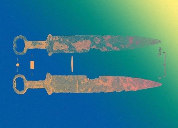В Сибири в пункте металлолома нашли древний железный меч скифской эпохи