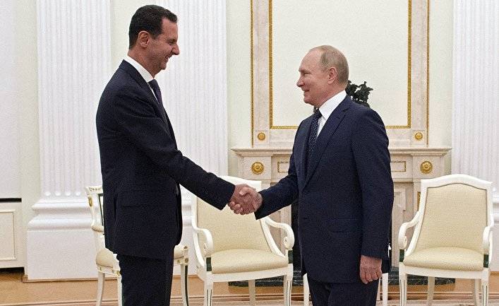 El Balad (Египет): подробности встречи Путина и Асада в Москве
