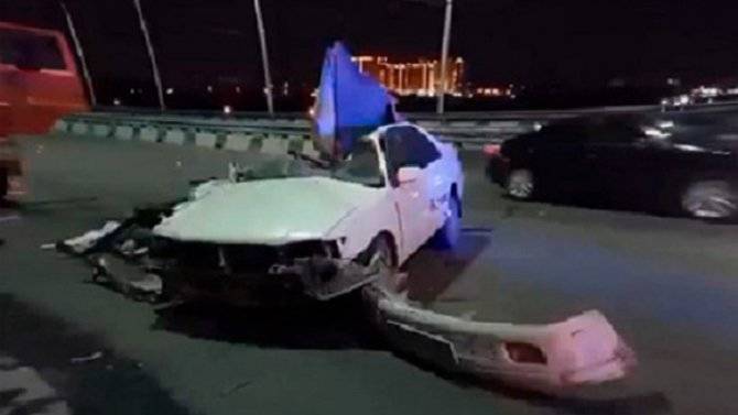 В Иркутске водитель иномарки погиб в ДТП, скрываясь от погони