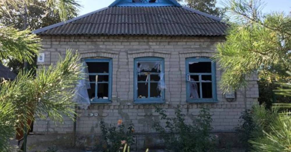 Террористы на Донбассе обстреляли Тарамчук: повреждены гражданские здания