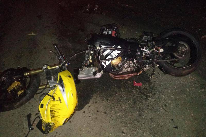 В Курганской области погиб мотоциклист