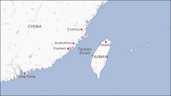 Китай обвинил США в провокациях в Тайваньском проливе
