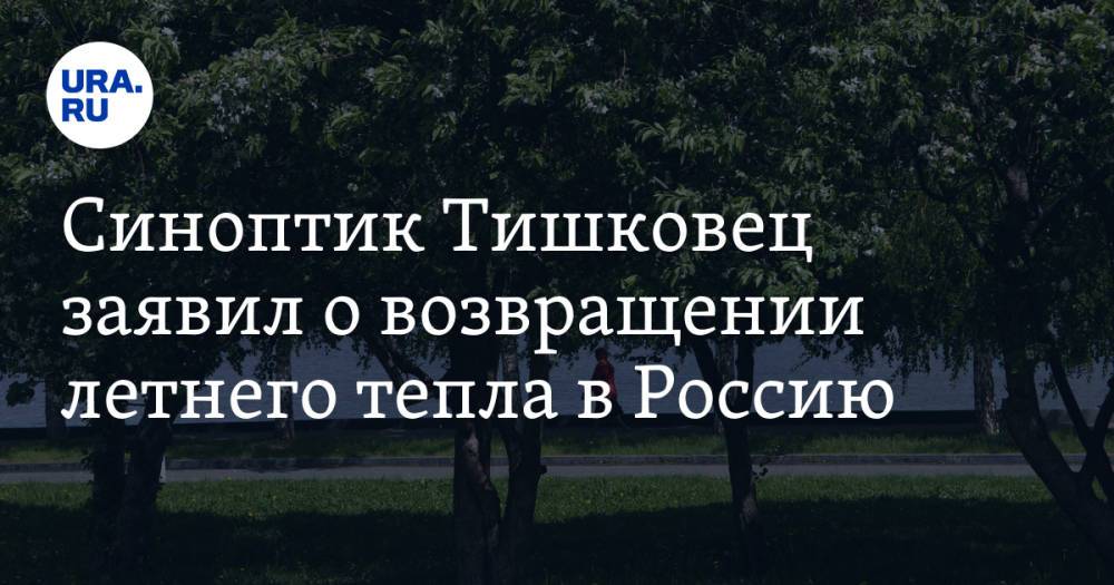 Синоптик Тишковец заявил о возвращении летнего тепла в Россию