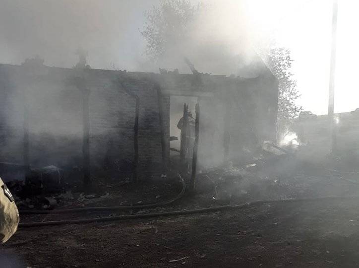 В Башкирии на пепелище сгоревшего дома нашли тело женщины