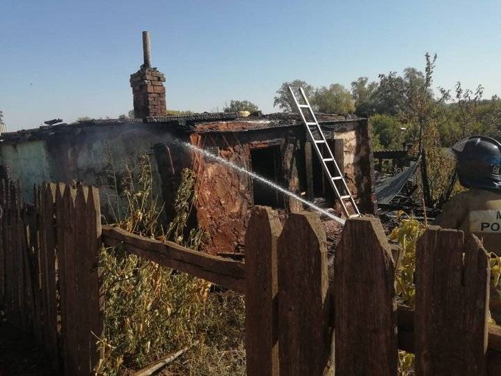 В Башкирии в частном доме сгорела пожилая женщина