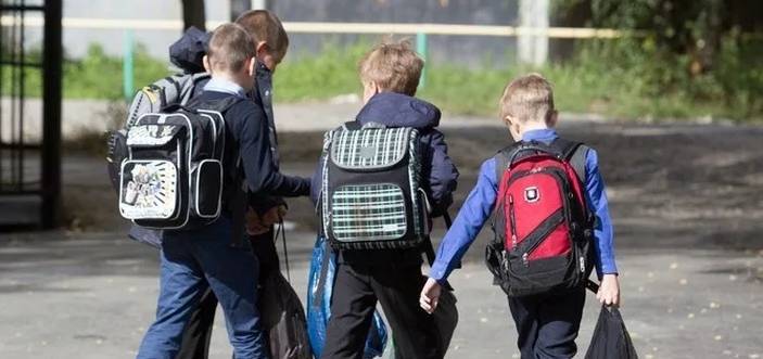 В Красногорске два брата десяти и одиннадцатилетнего возраста впервые пошли в школу